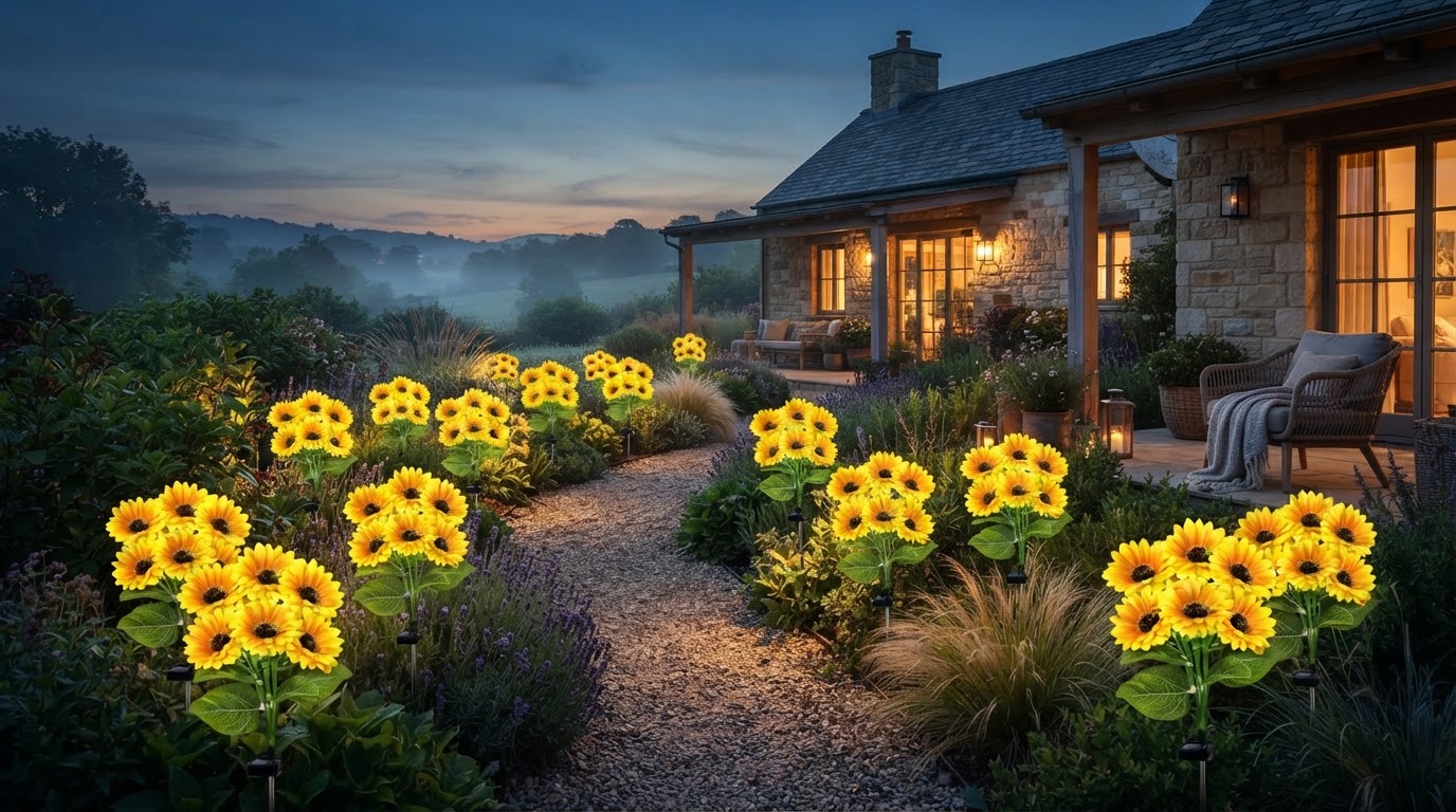 Sunflower Solar Lights Trend as Amazon Prices Drop