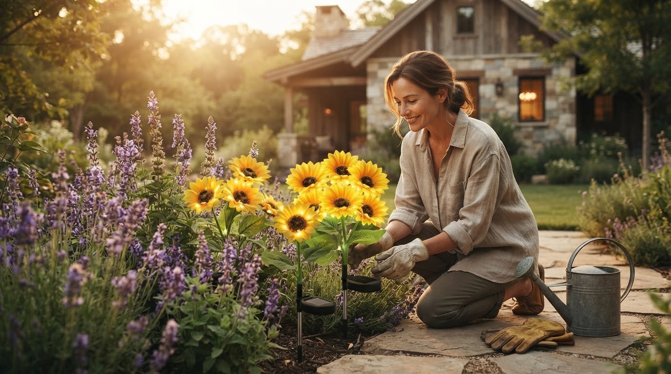 Why are Sunflower Solar Lights the best gifts for mom?