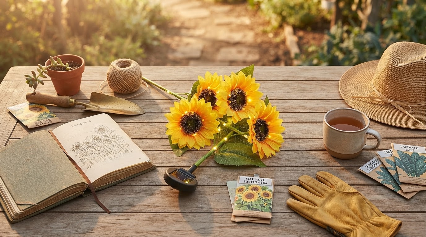 Sunflower Solar Lights: Our Commitment to Brighter Gardens