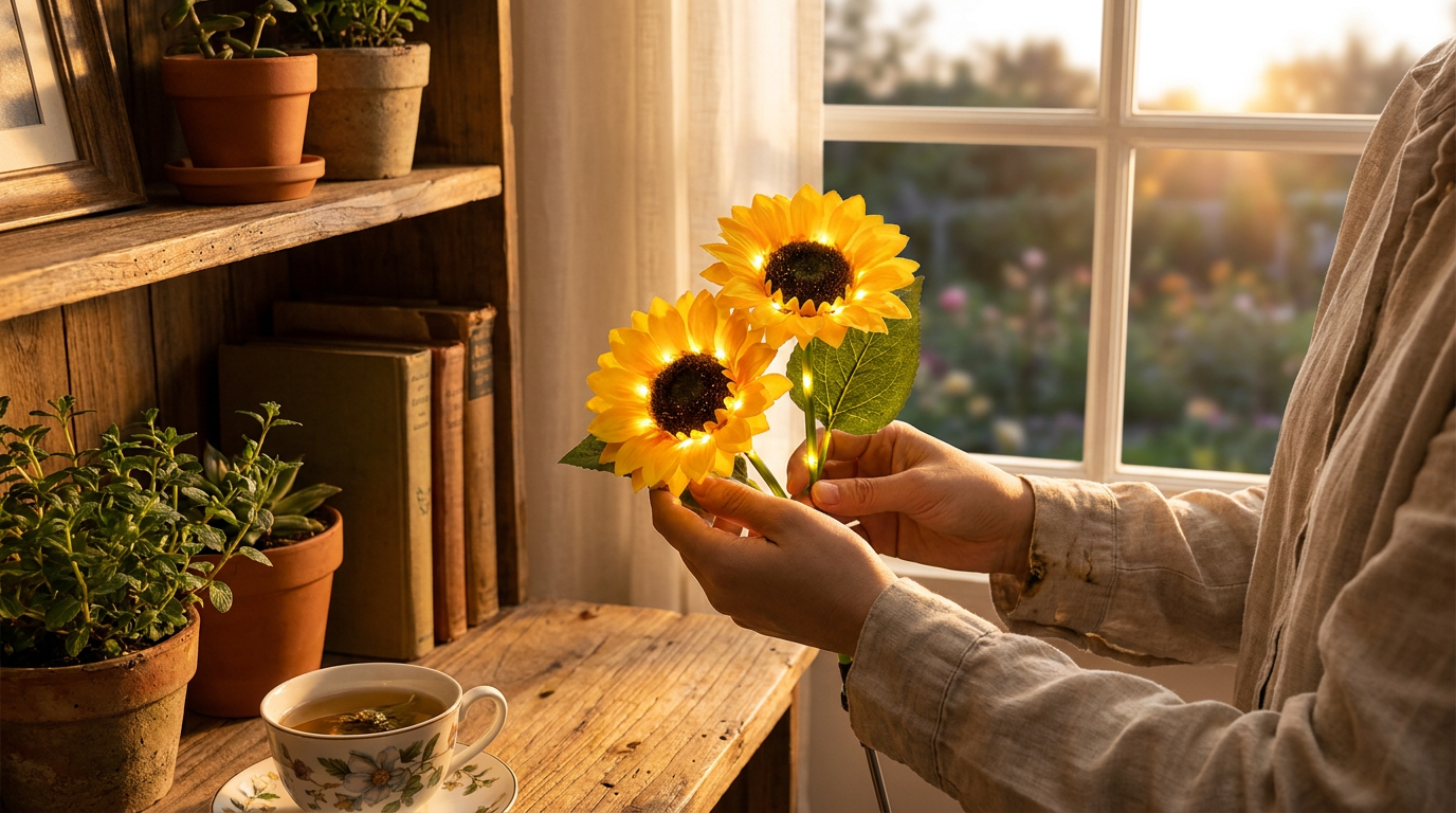 Why Choose Sunflower Solar Lights for Garden Decor?