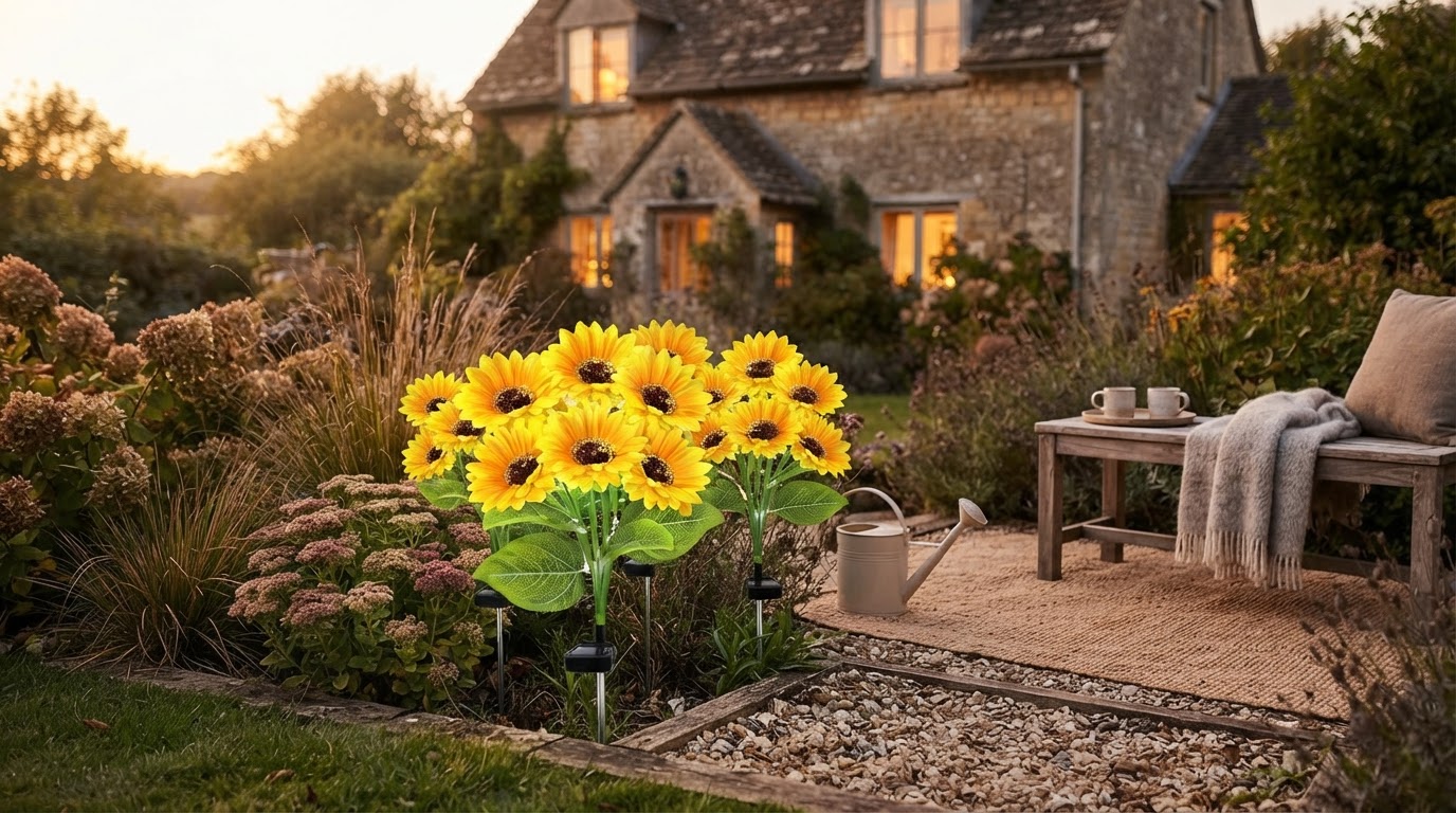 Sunflower Solar Lights vs Gigalumi Amazon Deals