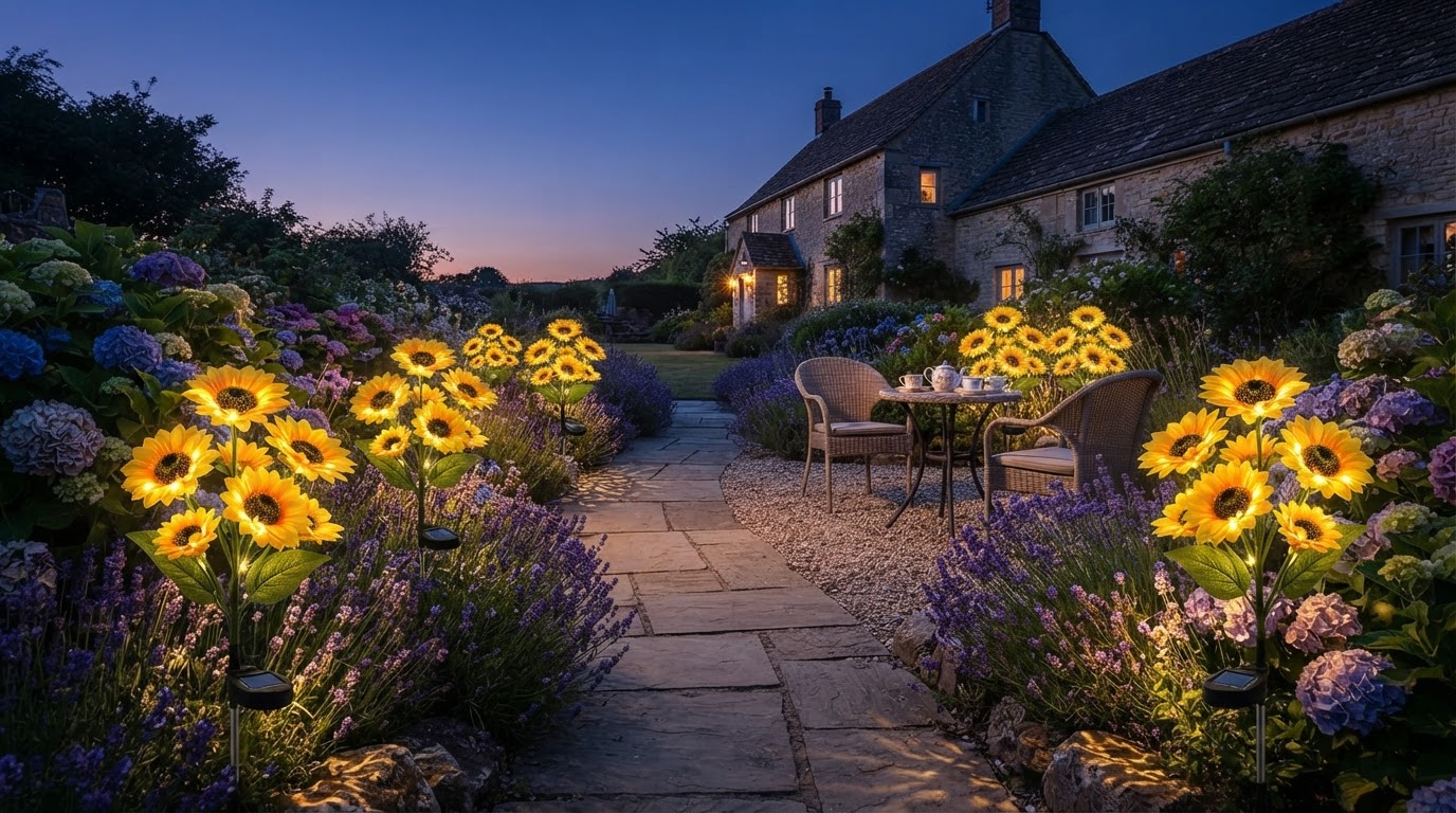 How to Keep Your Garden Illuminated All Night Without Electricity Bills