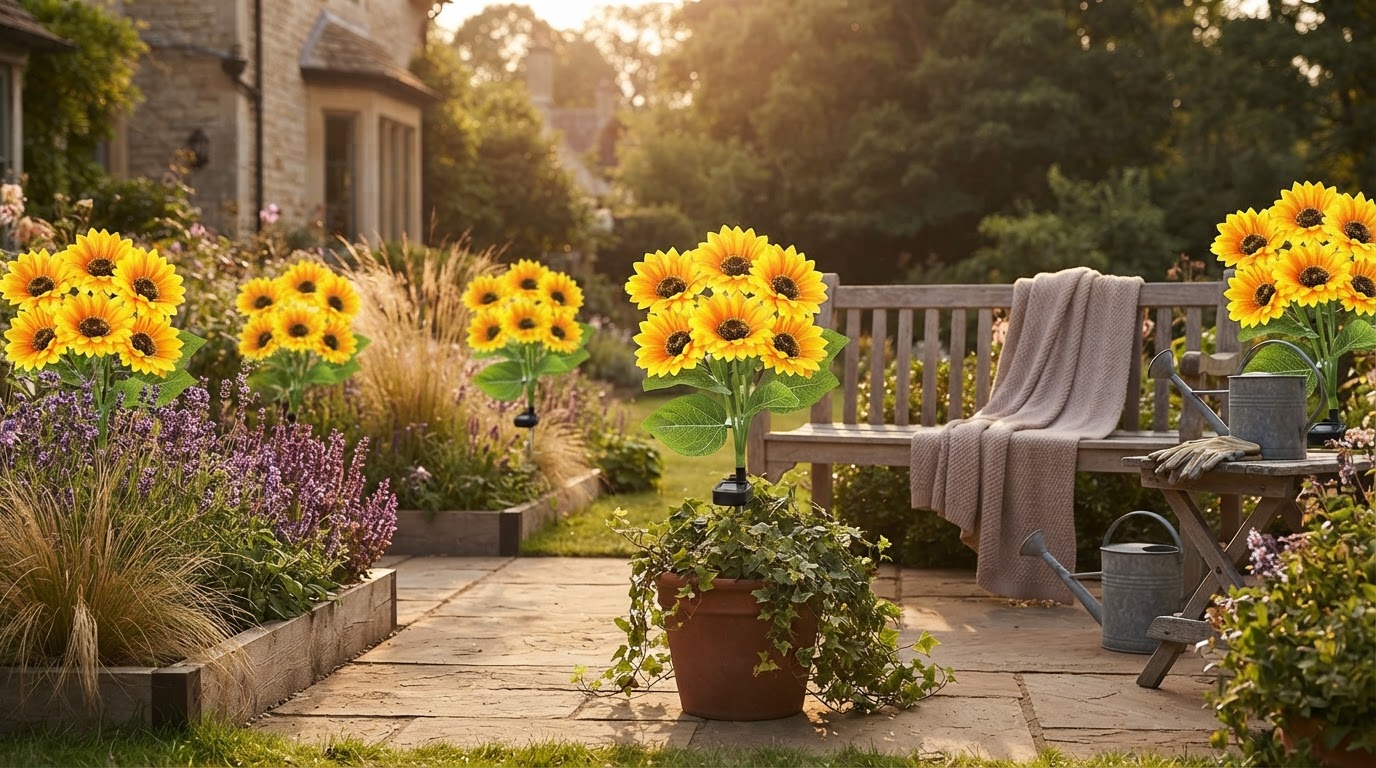 Why choose Sunflower Solar Lights for garden gifts?