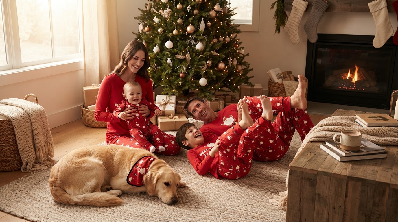 How does Christmas Family Matching Pajama Set feel to wear?