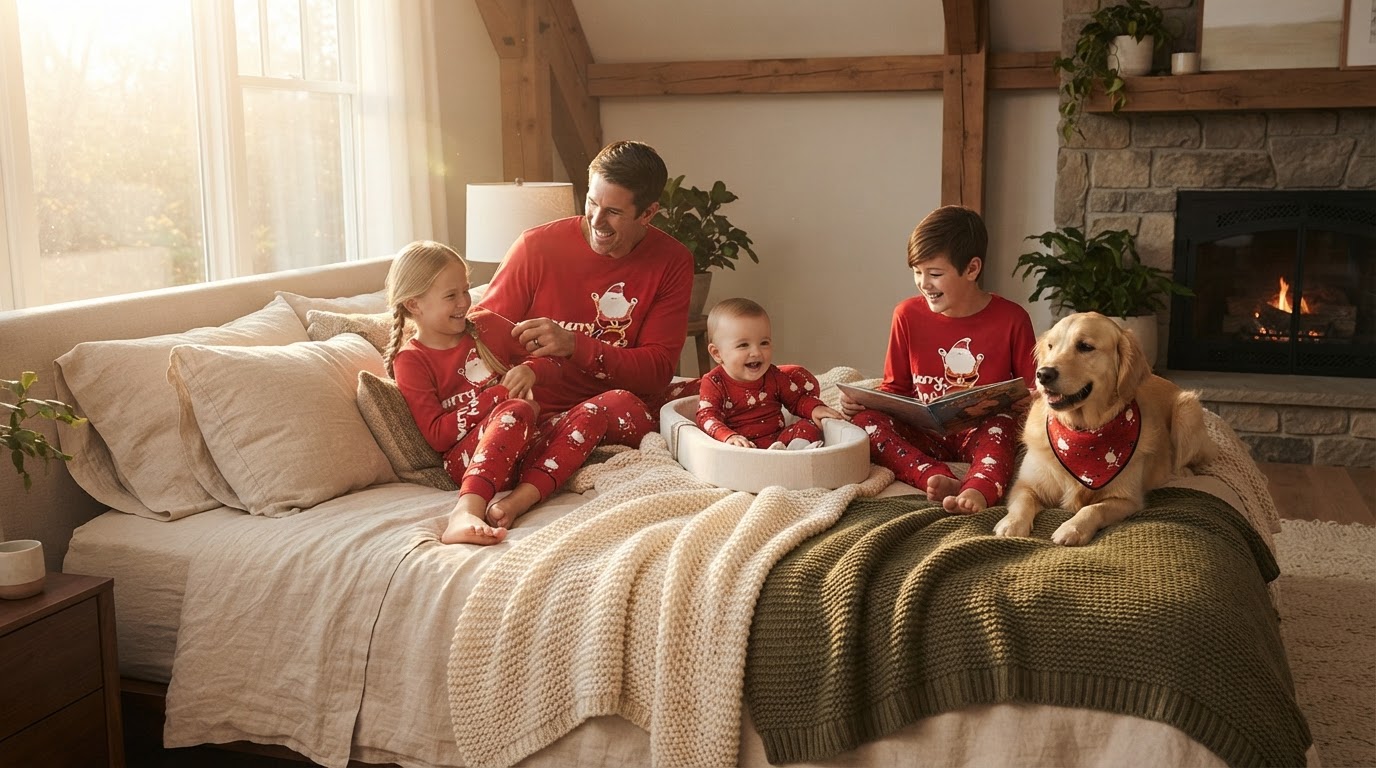 Why buy organic Christmas Family Matching Pajama Sets?