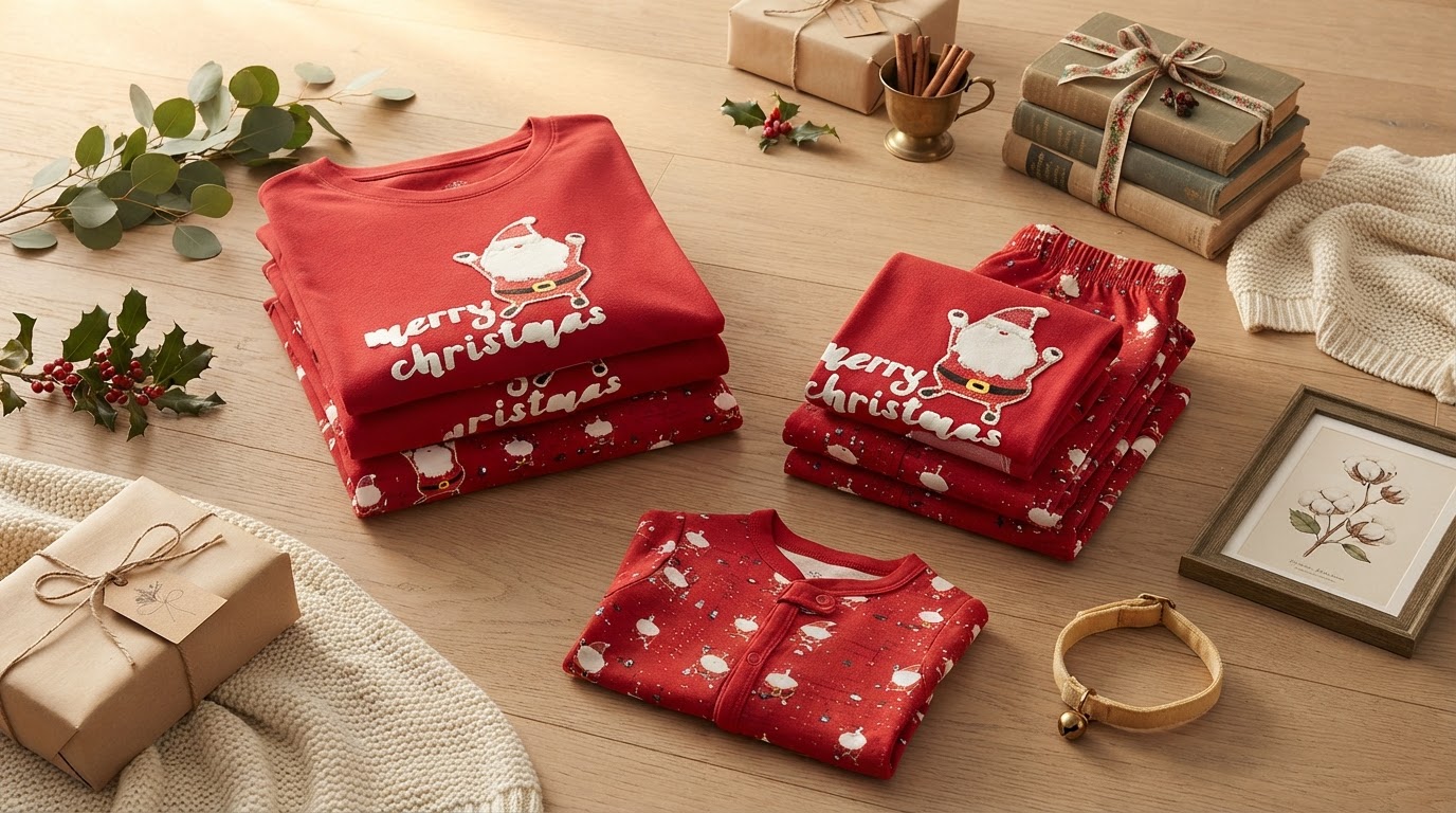 Selecting Organic Christmas Family Matching Pajama Sets