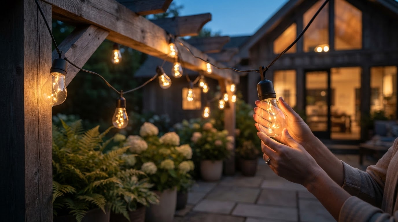How do SolarFlame String Lights compare to real gas torches?