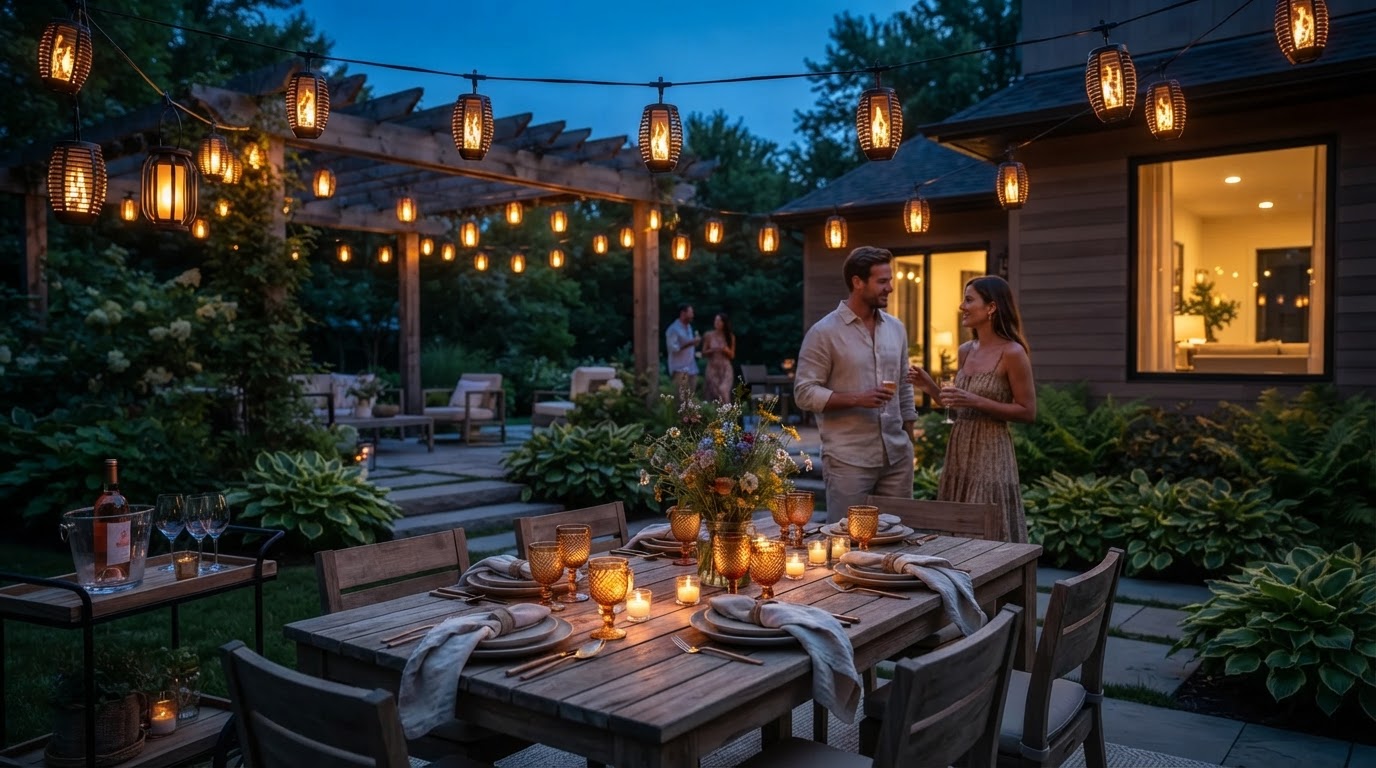 Smart Lighting Trends and SolarFlame String Lights