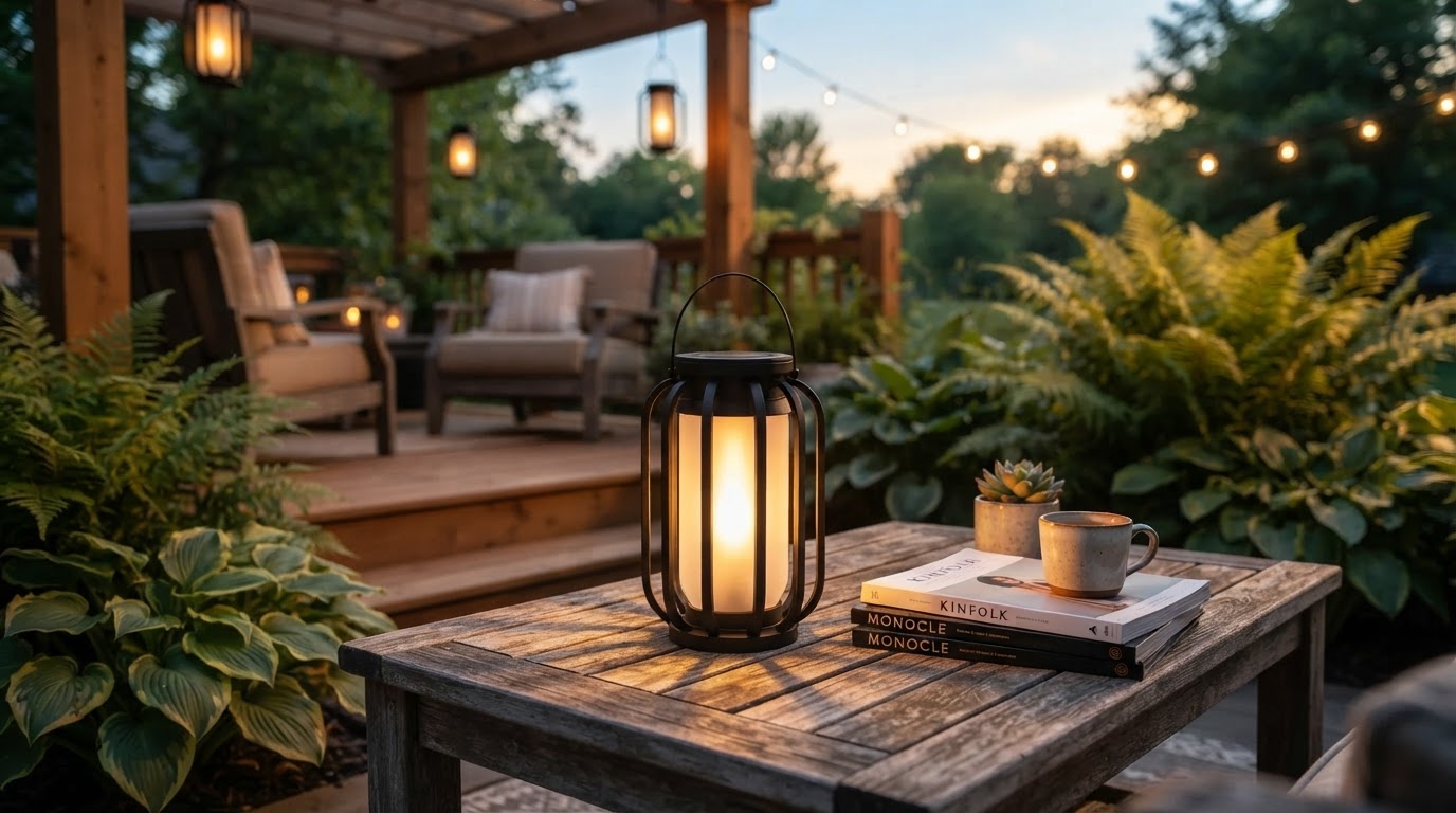 Solar Outdoor Lanterns FAQ: Cozy Ambiance and Flame Tech Explained