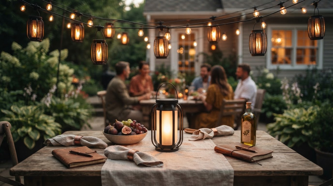 Enhancing Ambiance with SolarFlame String Lights Technology