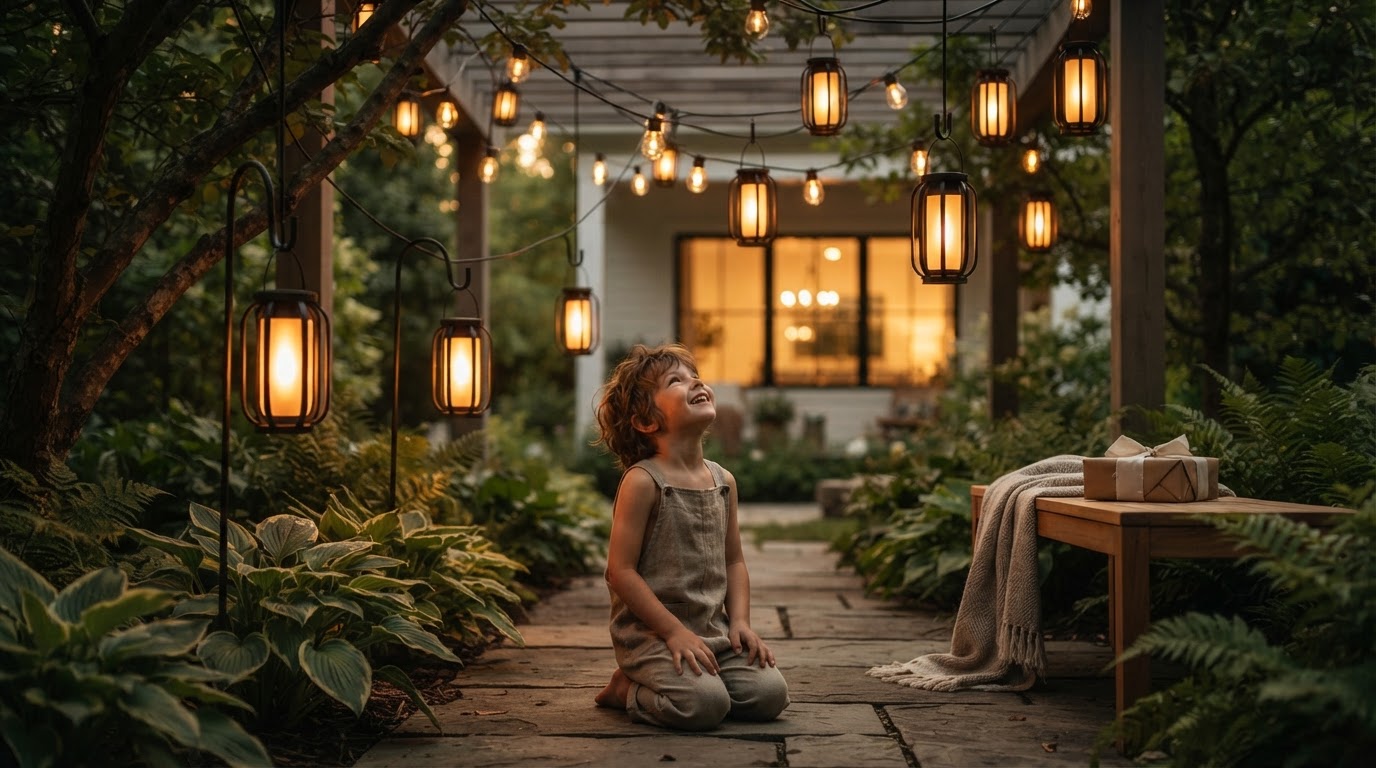 SolarFlame String Lights: 3-Axis Layout Strategy