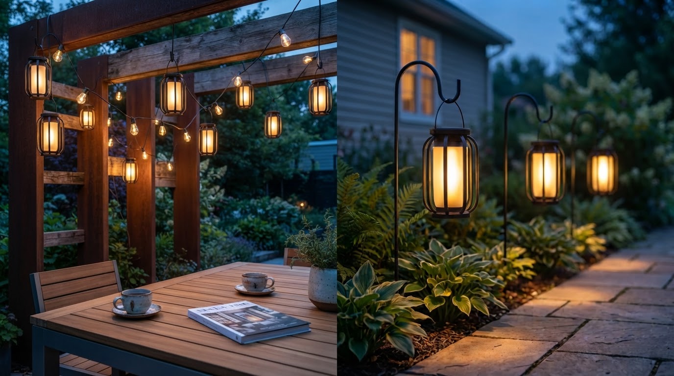 SolarFlame String Lights and the Fire Garland Matrix