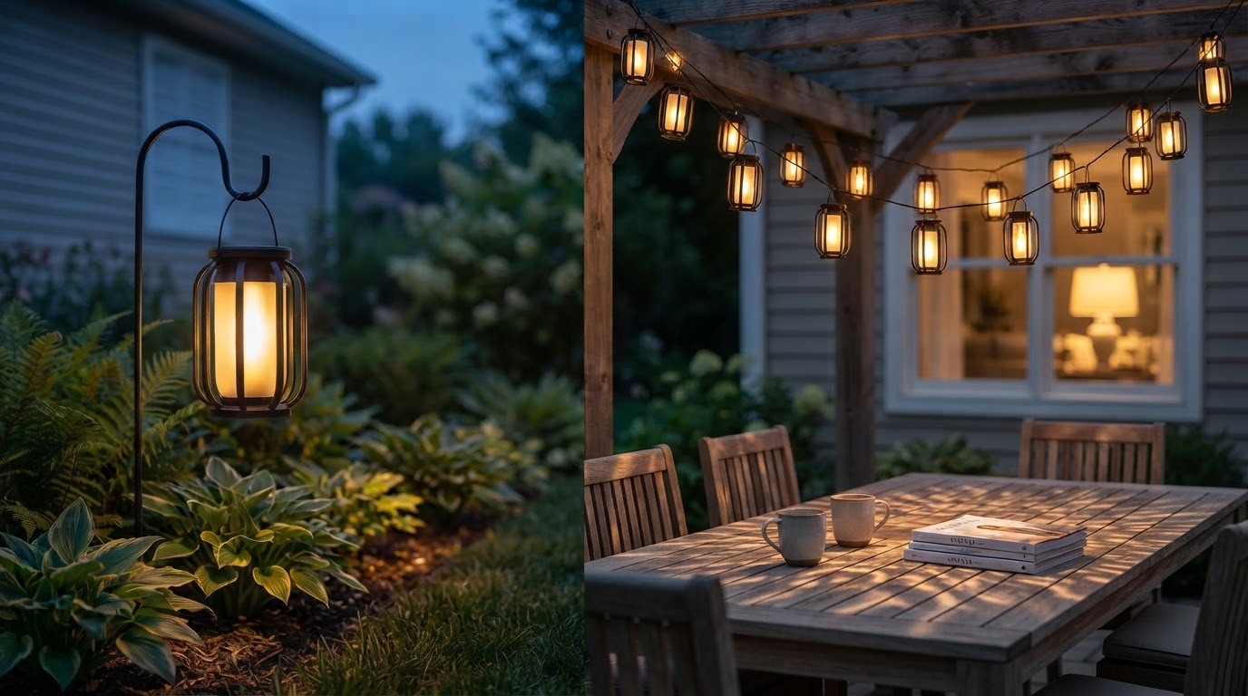 SolarFlame String Lights and the Flickering Patio Shift
