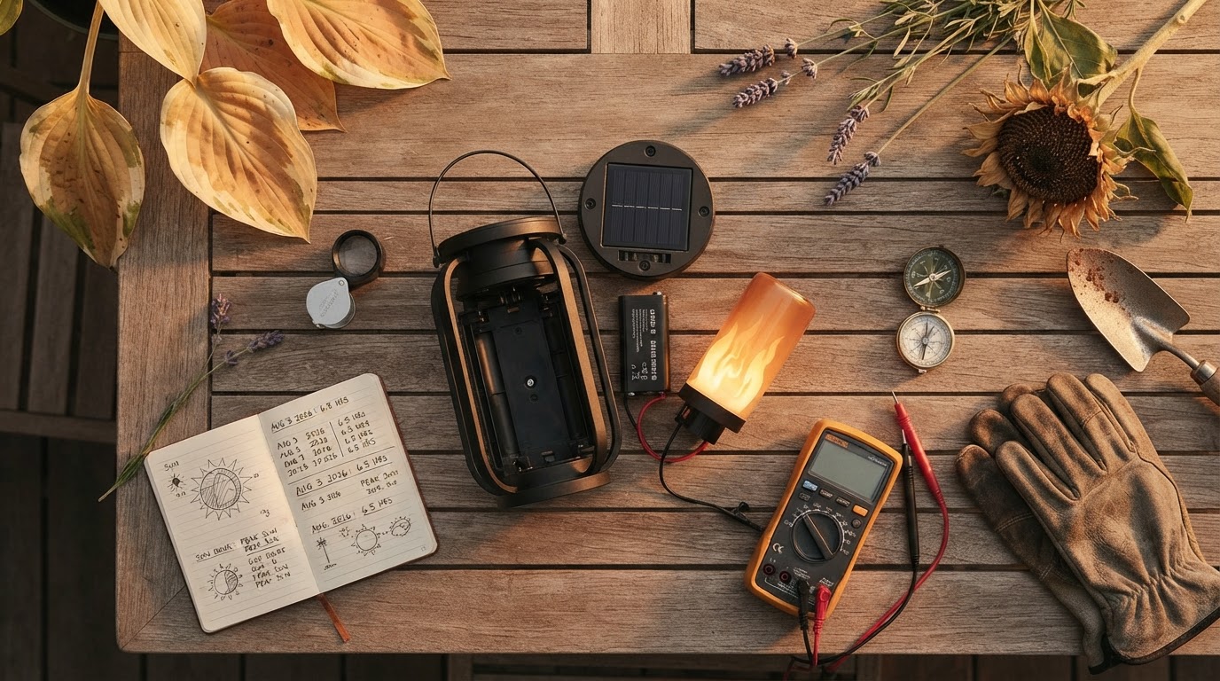 SolarFlame String Lights and the Solar Saturation Myth