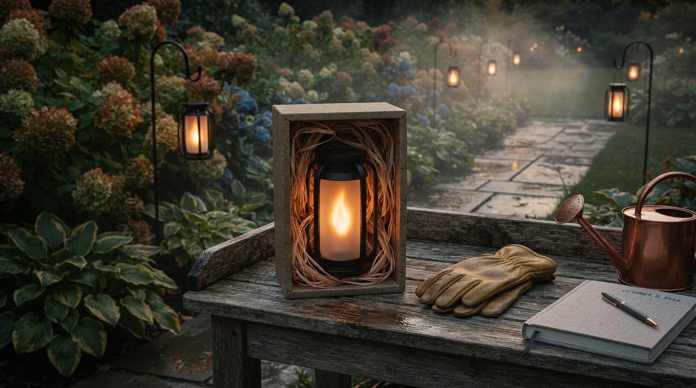SolarFlame String Lights for Garden Path Resilience