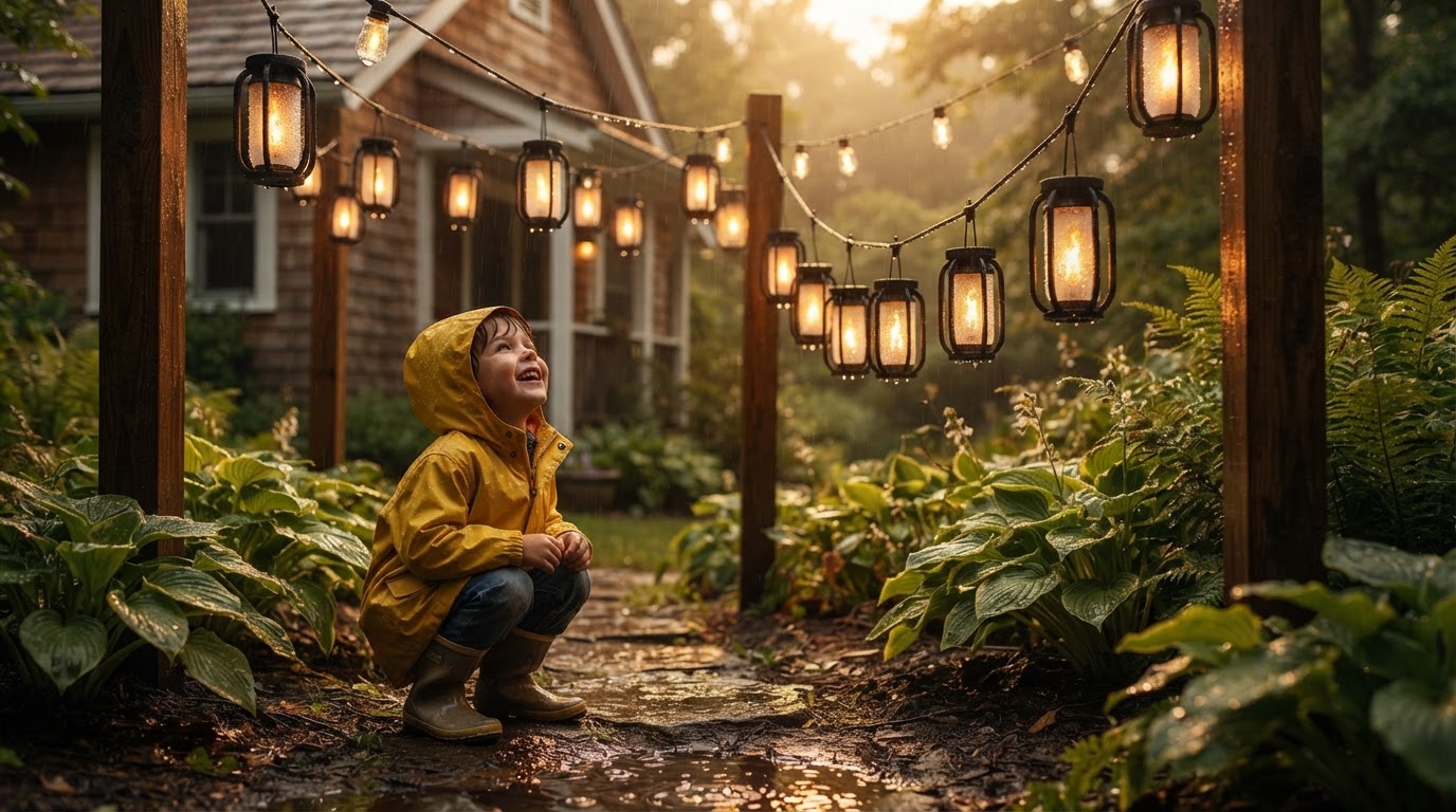 Waterproof Setup Guide for SolarFlame String Lights