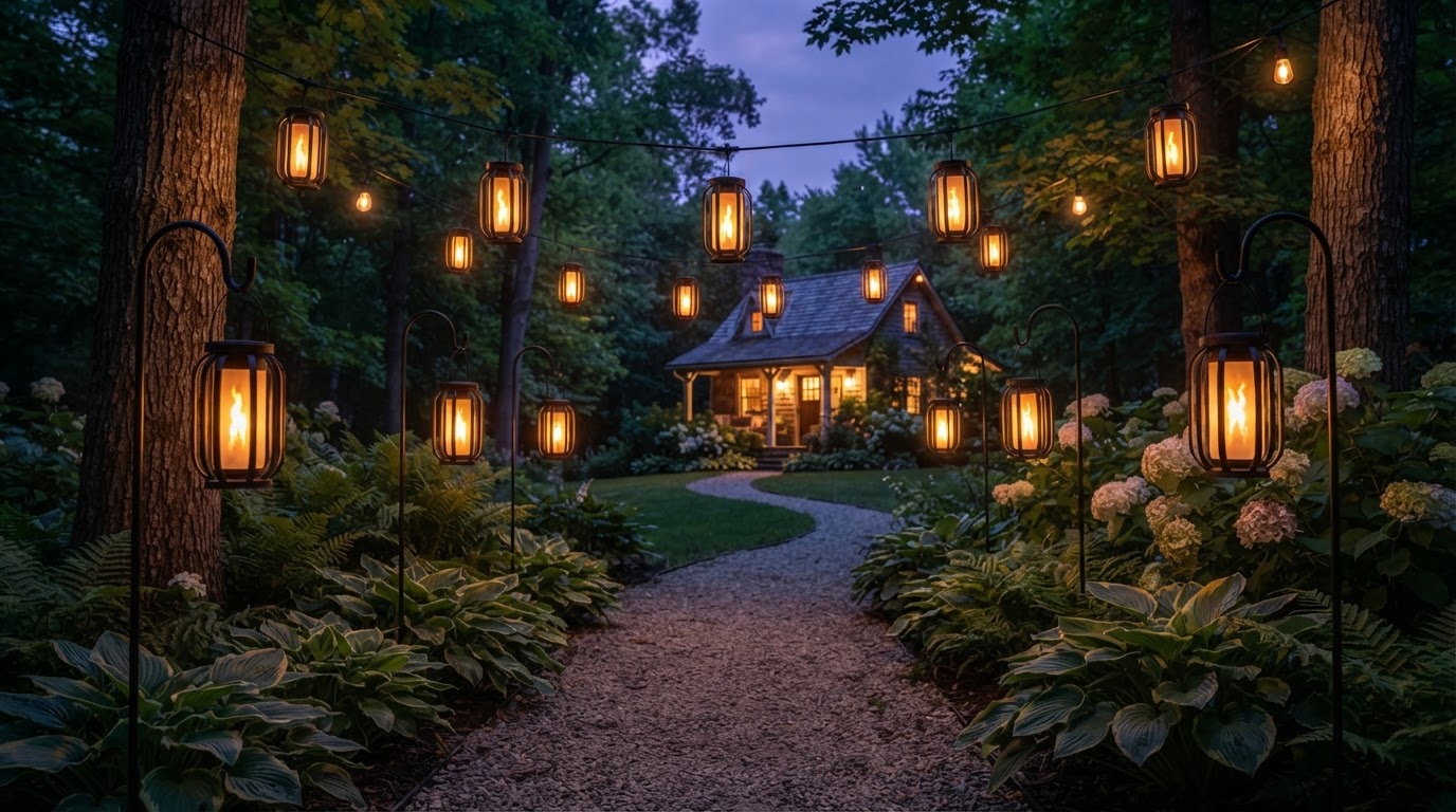 Why Choose SolarFlame String Lights for Pathway Lighting?
