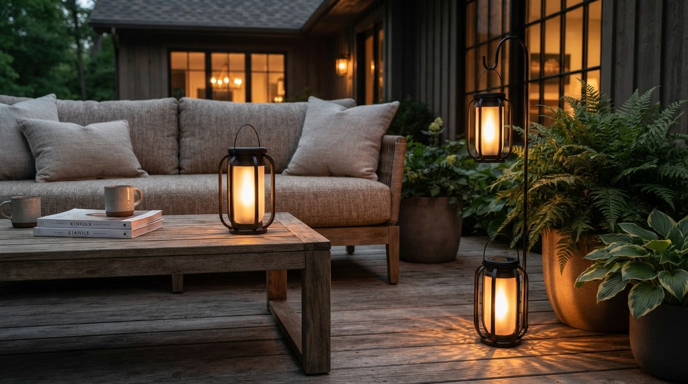 Why Traditional Patio Lanterns are Fire Hazards (and What to Use Instead)