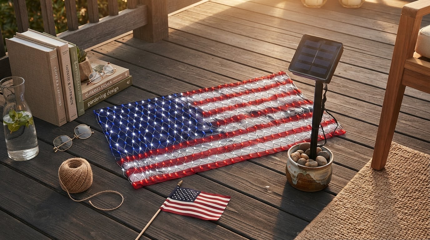 Optimizing 4th of July Window Flag Lights for Home Displays