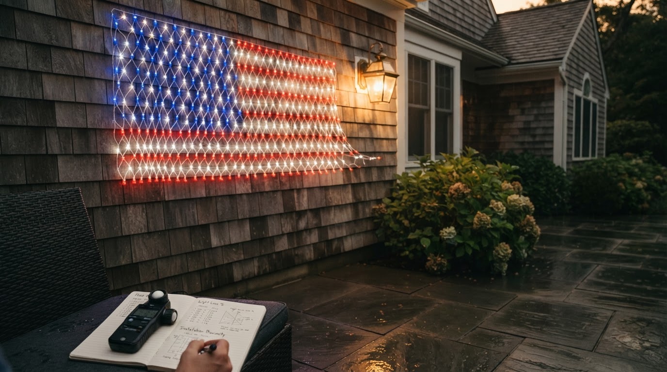 I Tested Flag Net Lights Against Wind, Rain, and Street Glare