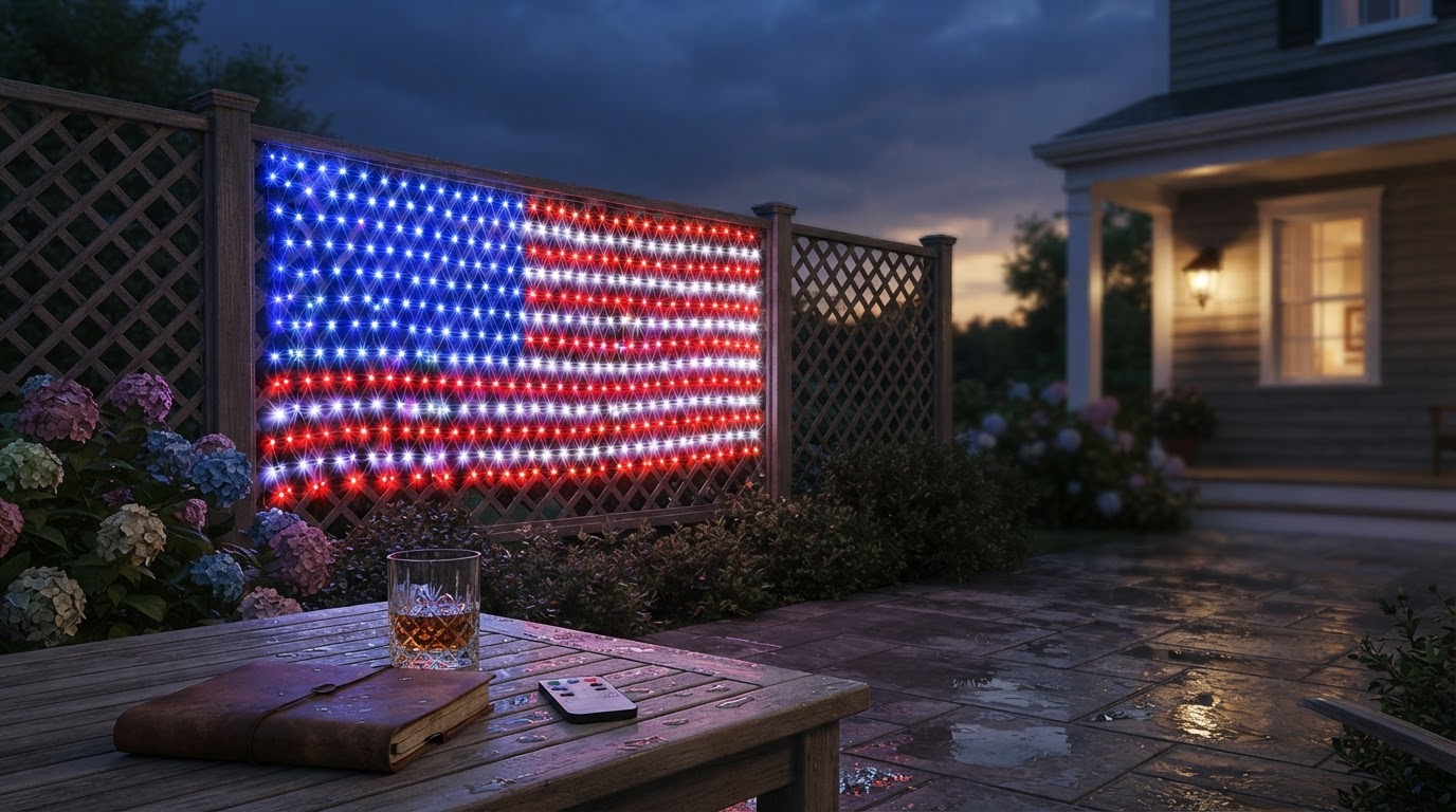 Mastering Remote Features on American Flag Net Lights