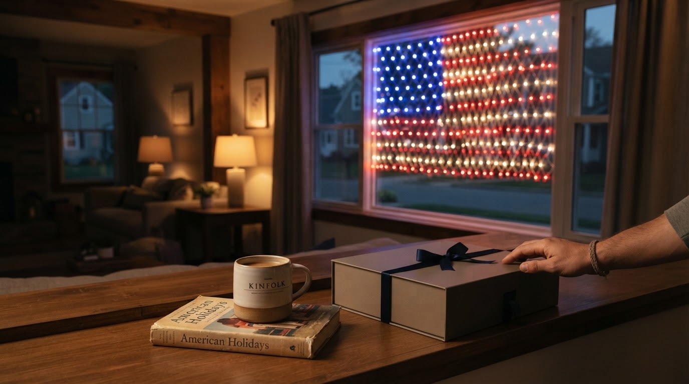 What are the best patriotic window lights for holidays?