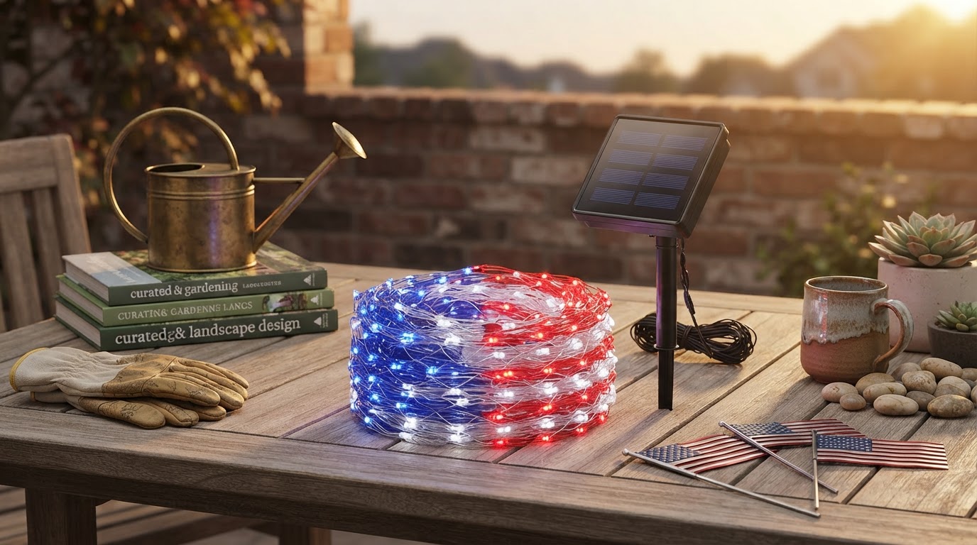 Optimizing Solar American Flag Lights Outdoor Displays