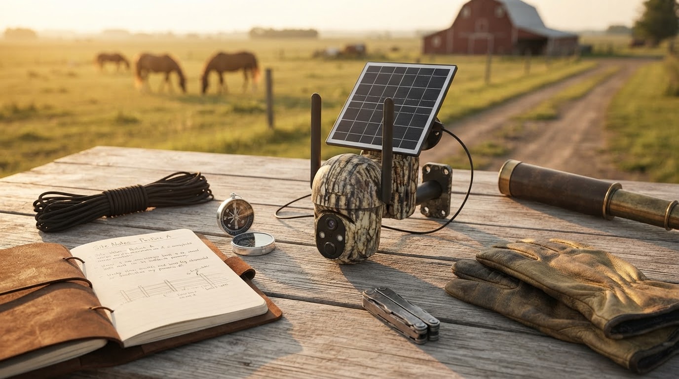 Which 4G cellular camera works for Solar Watch Cam farms?
