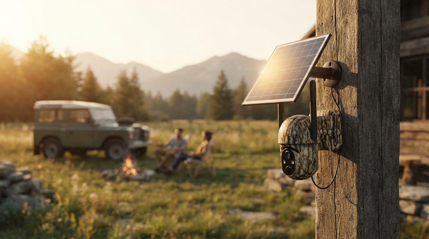 How Off-Grid Security Cameras Work Without Wi-Fi or Grid Power