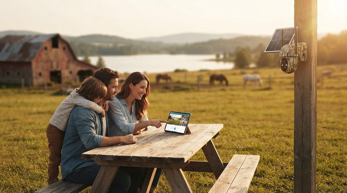 How Solar Watch Cam Systems Enable Remote Monitoring
