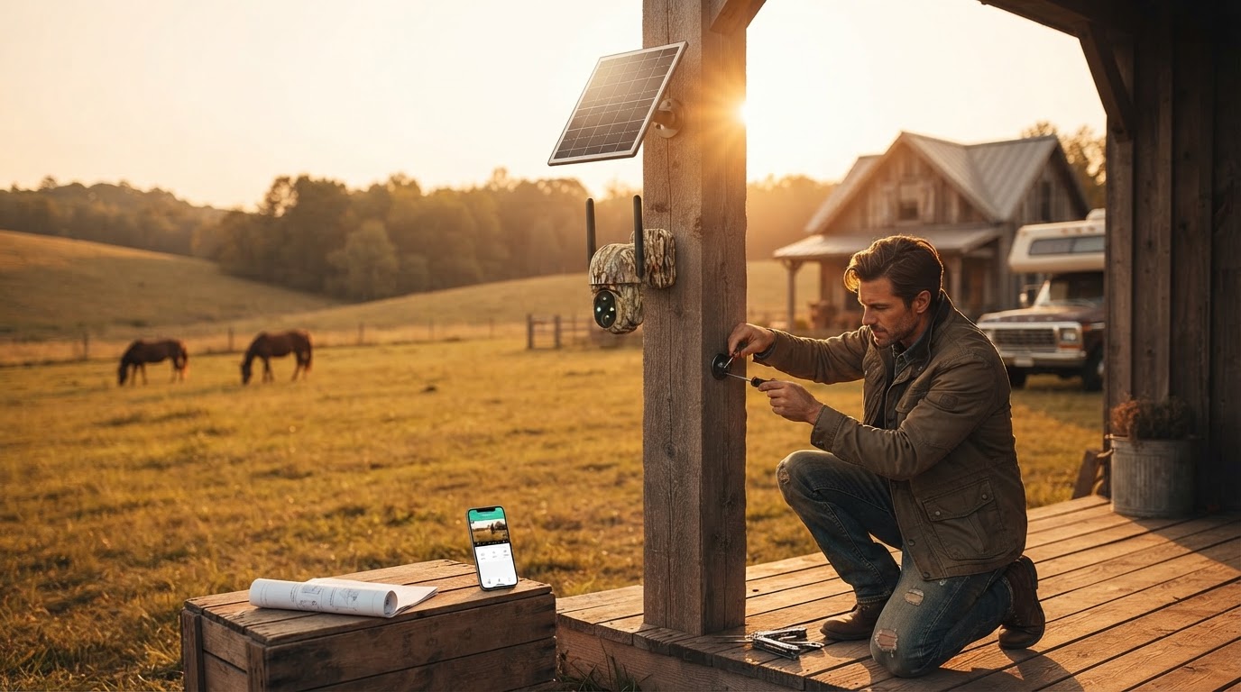 How to Install a Solar Security Camera in 10 Minutes