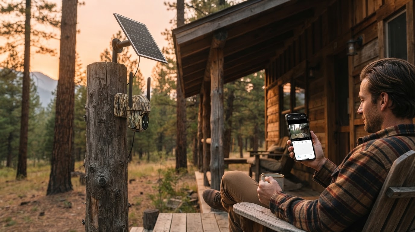 Off-Grid Cabin Security & 4G Solar Cameras: Frequently Asked Questions