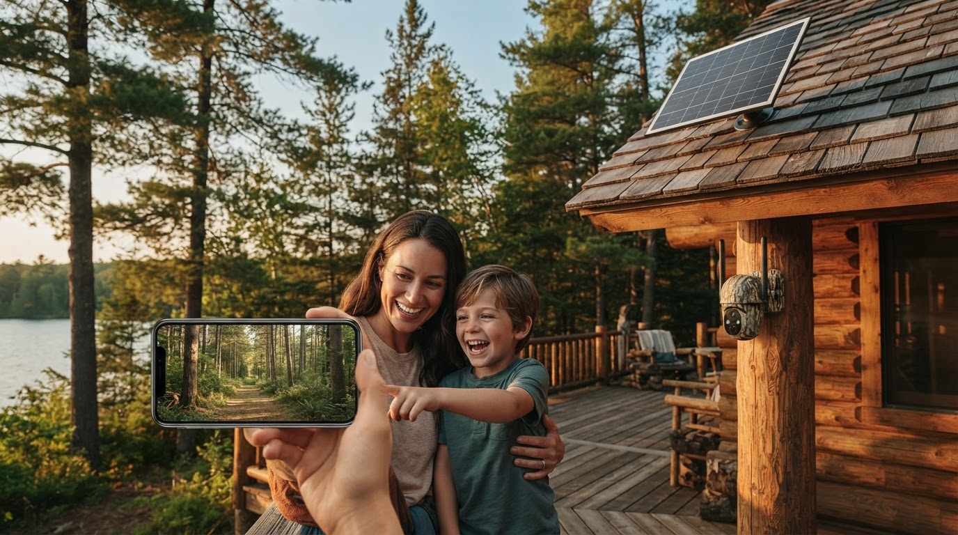 Securing Off-Grid Cabins with Solar Watch Cam Systems