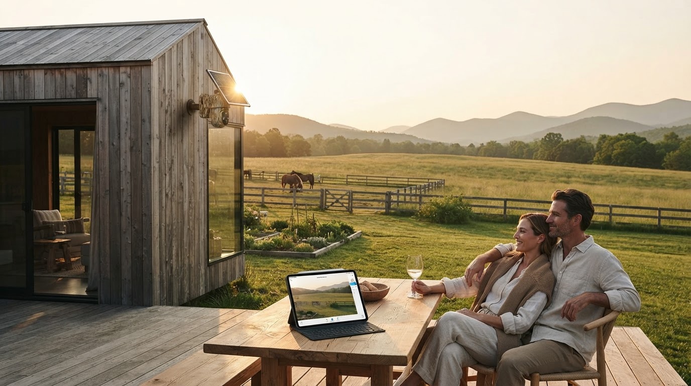 Solar Watch Cam Secures Growing Off-Grid Property Market