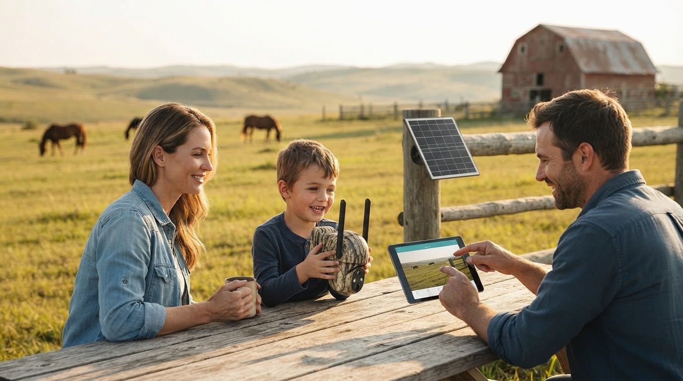 How to Use Solar Watch Cam for Remote Land Security