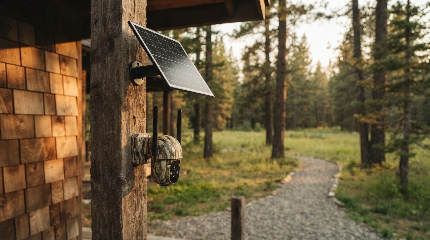 How to secure a remote property without internet?