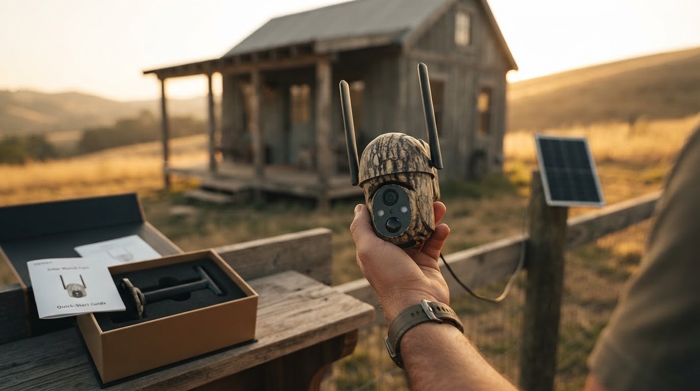 Solar Watch Cam Capabilities for Remote Surveillance