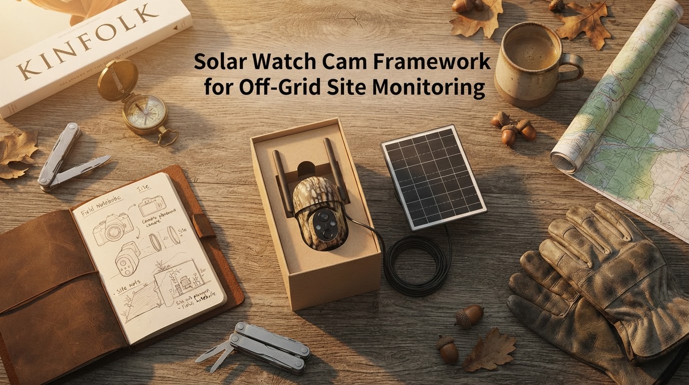 Solar Watch Cam Framework for Off-Grid Site Monitoring