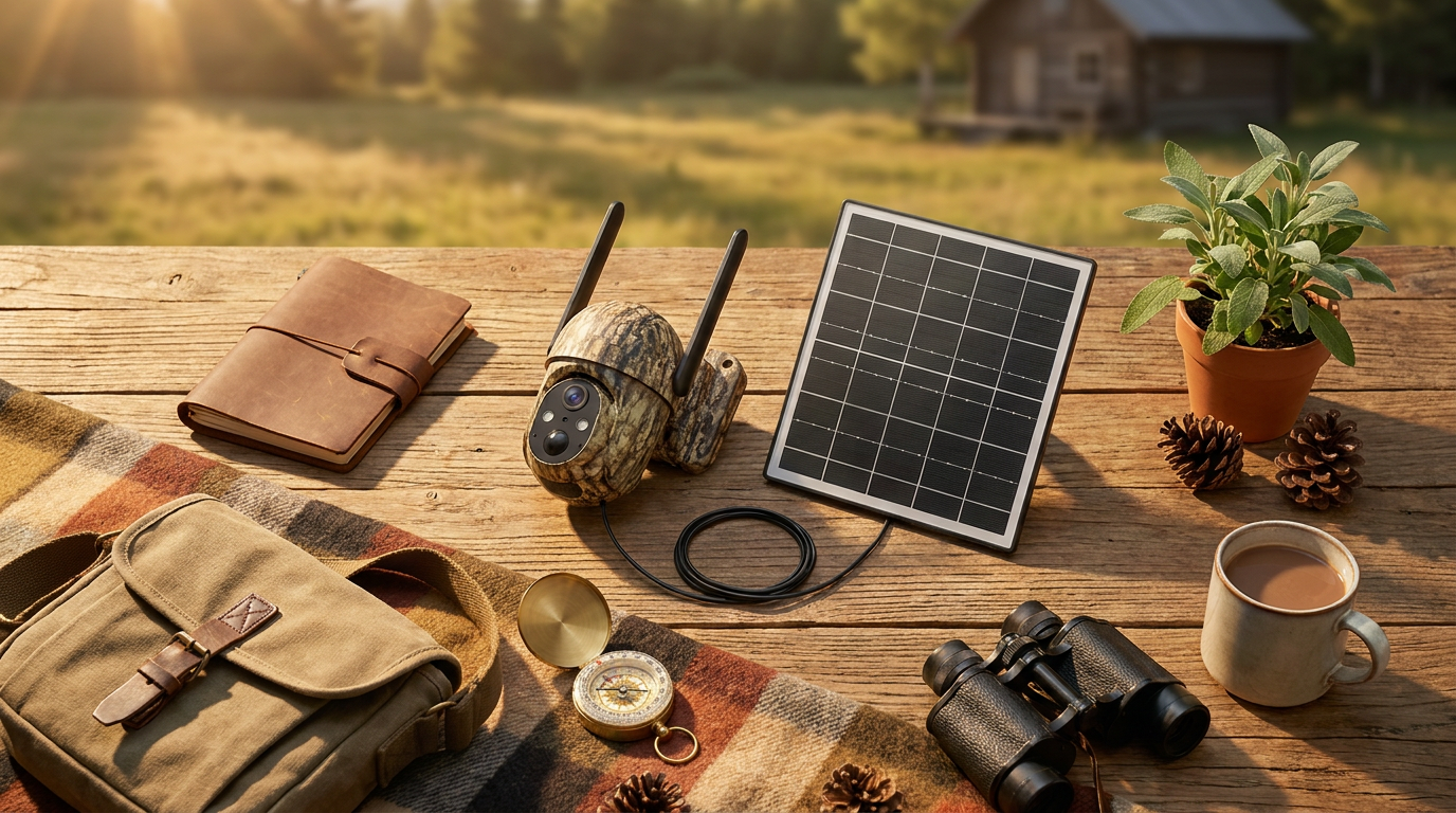 Solar Watch Cam for Remote Property Monitoring