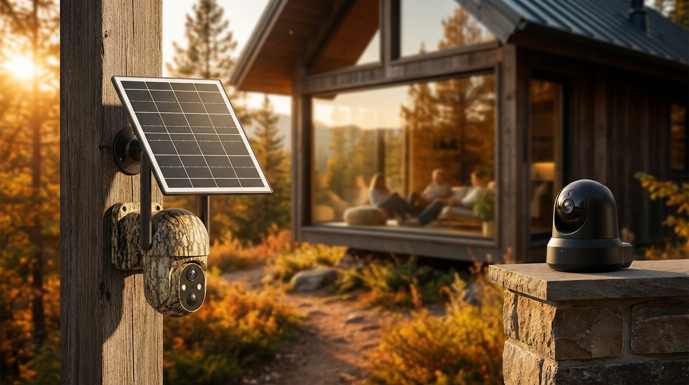 Solar Watch Cam Versus Conventional Wireless Security