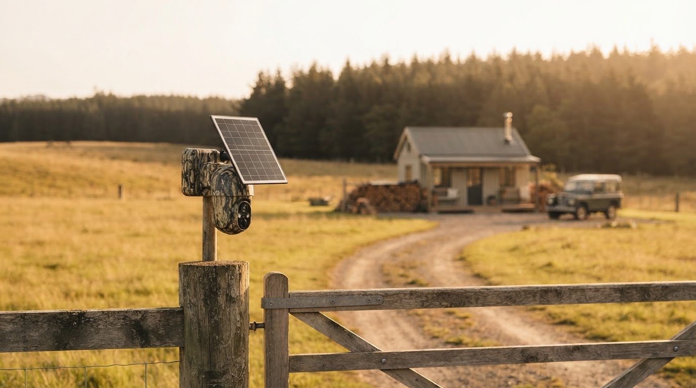 Stop Trespassing on Remote Properties with 4G Solar Security