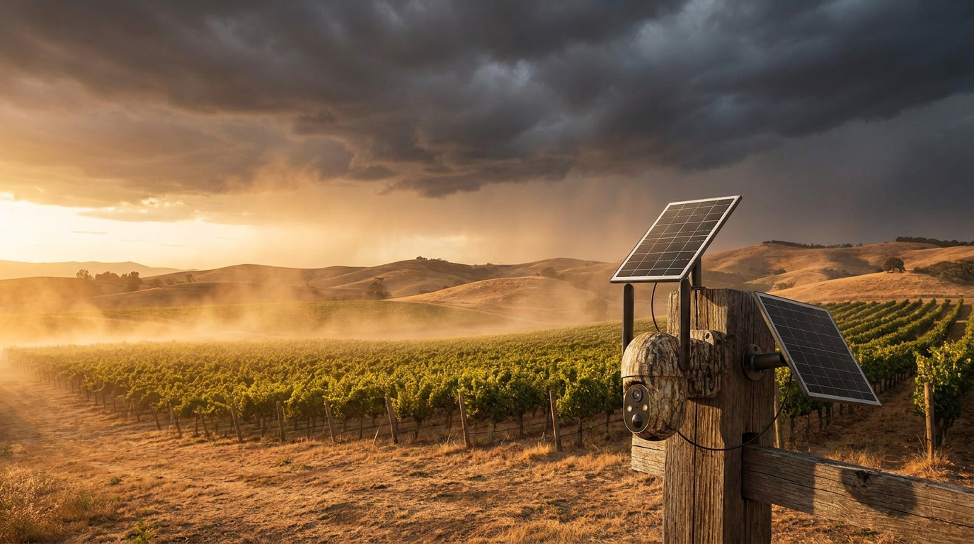 Summer Heat and Storms Strain Remote Security Networks