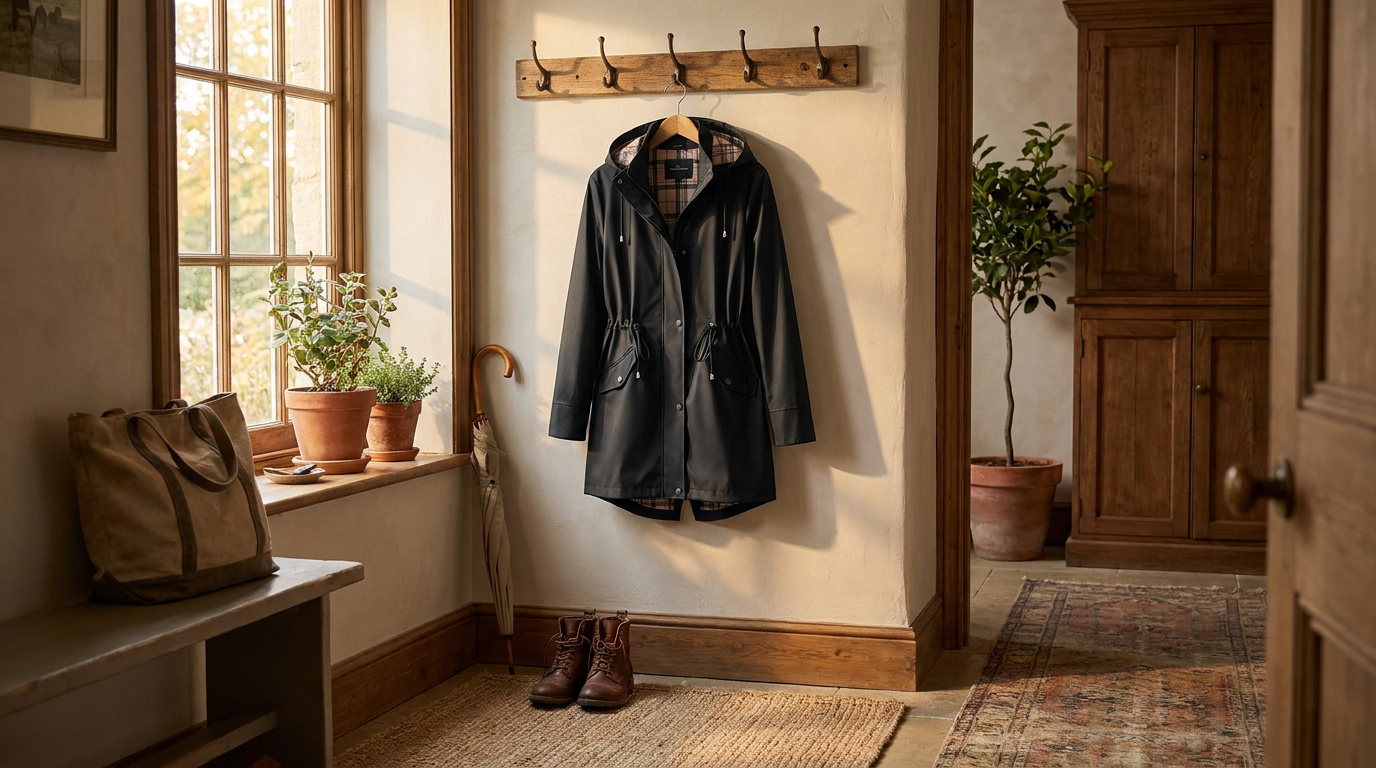 Is there an elegant Waterproof Hooded Trench Coat?