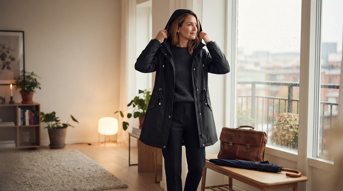 Is a Waterproof Hooded Trench Coat actually elegant?