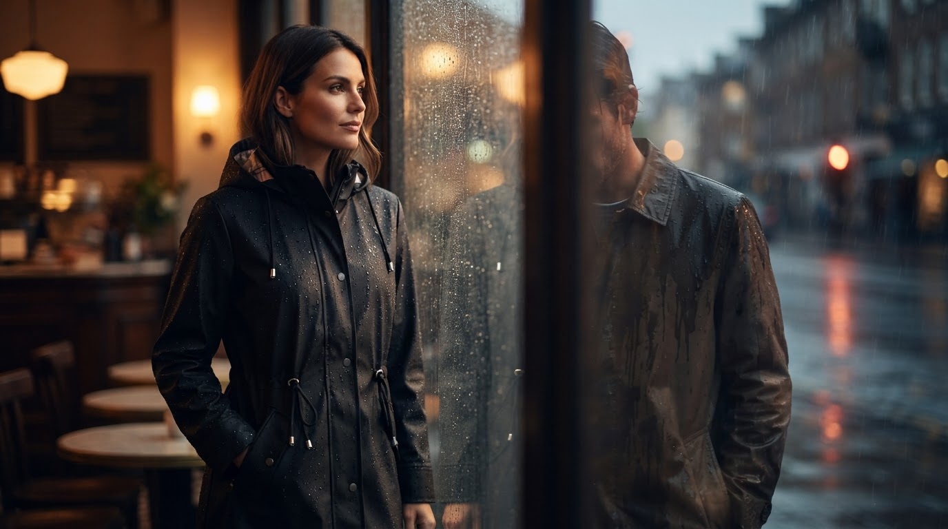 Is a hooded mac coat waterproof enough for heavy rain?