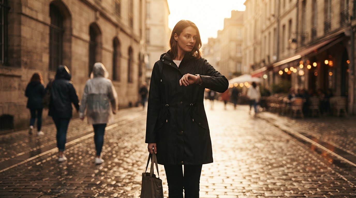 The Raincoat Trade-Off Most Commuters Misjudge by 20 Minutes
