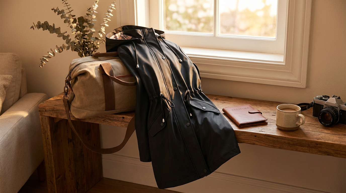 What is the Best Lightweight Hooded Raincoat for Travel? A Review of the Waterproof Hooded Trench Coat