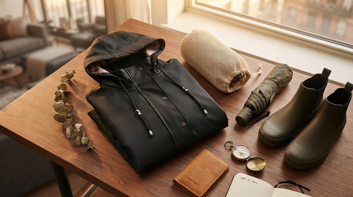 Optimizing the Lightweight Packable Hooded Trench Coat
