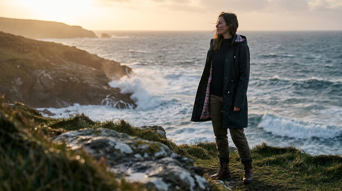 Field Testing the Long Waterproof Trench Coat Women's Style