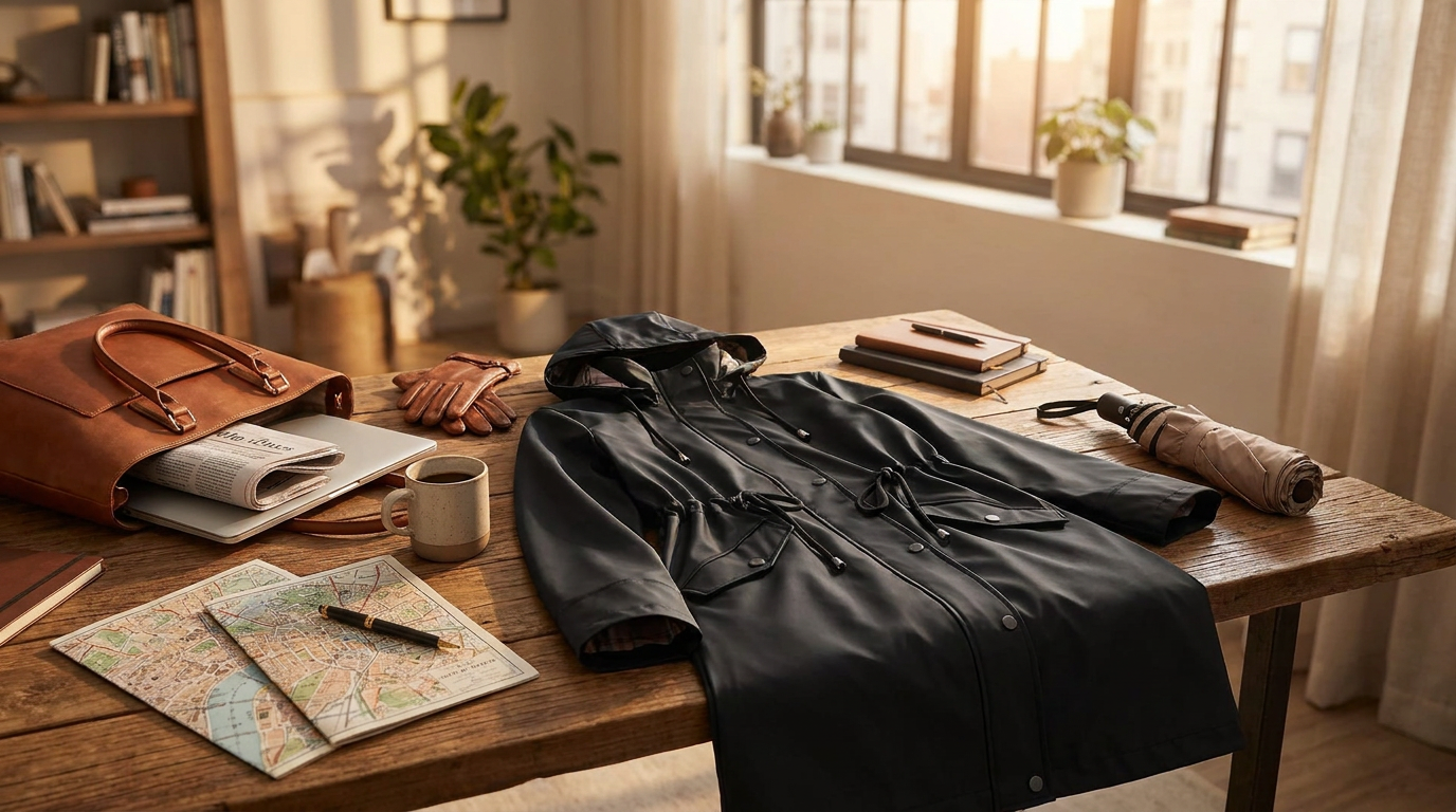 Selecting a Waterproof Hooded Trench Coat for Commuters